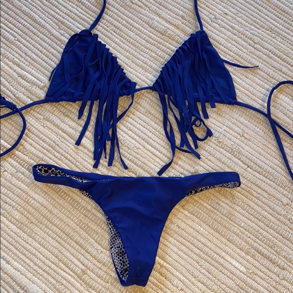 Acacia blue bikini set